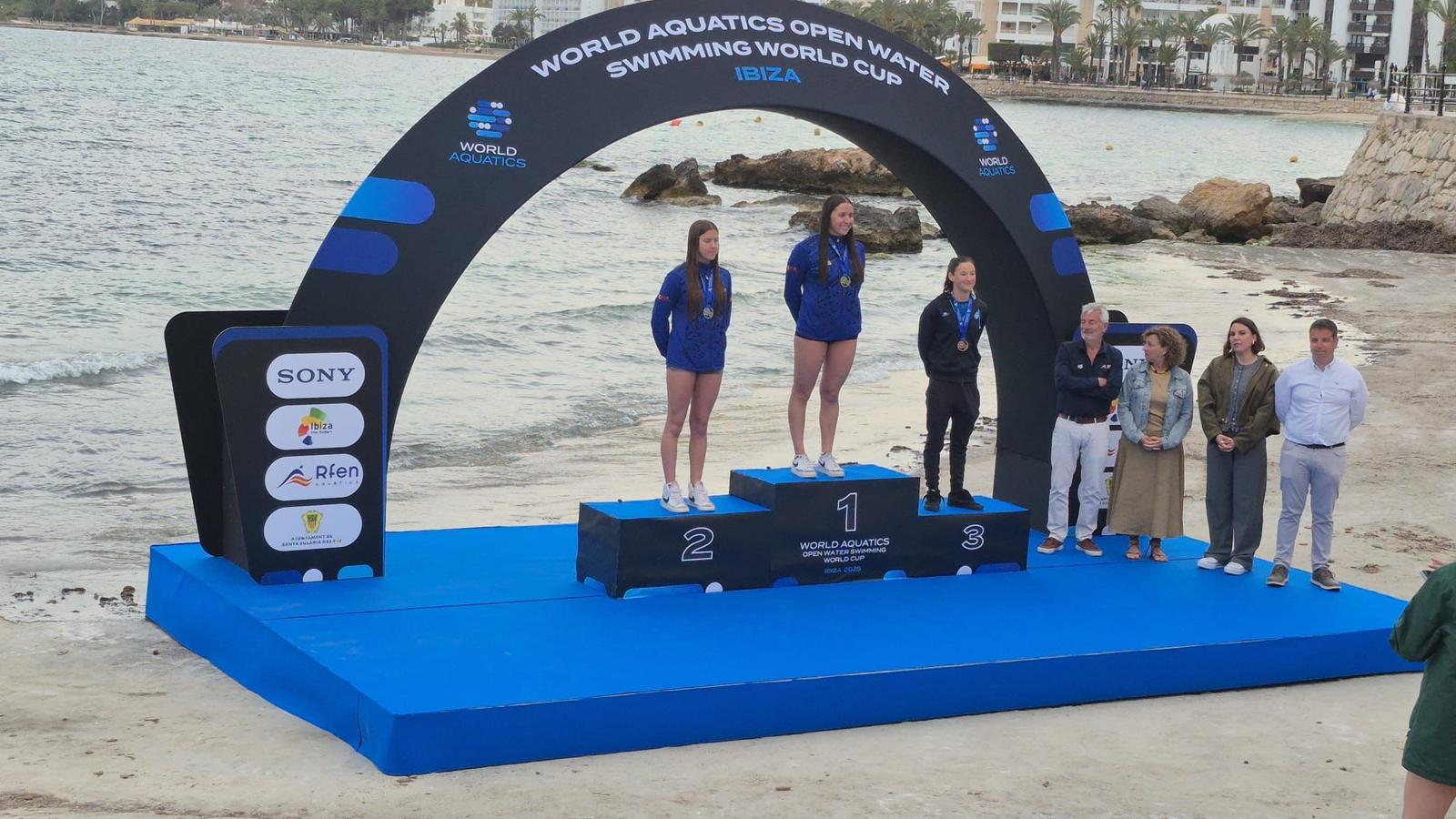 ARIADNA MALO FINALIZA LA COPA DEL MUNDO DE AGUAS ABIERTAS DISPUTADA EN IBIZA CON 2 OROS Y 2 PLATAS